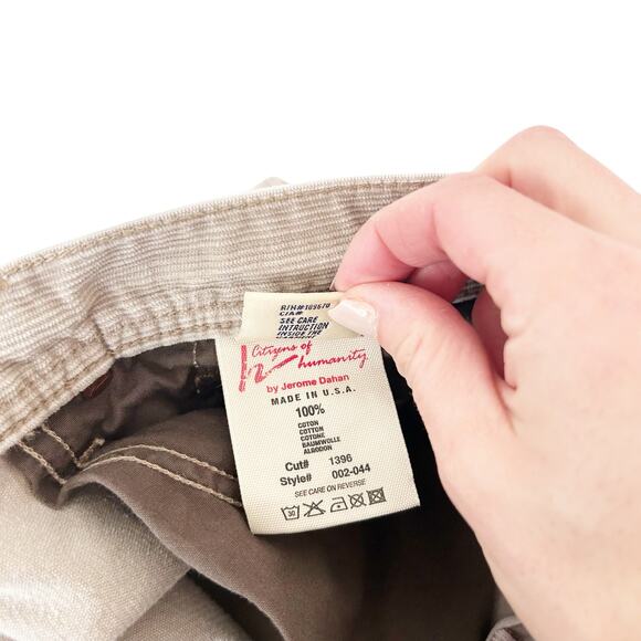 Citizens of Humanity Ingrid Low Waist Flair Corduroy Pants Sz 30 - Picture 3 of 7